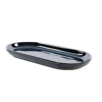 Kaitø Indigo Blue Skål oval Ø28 x 14 cm.