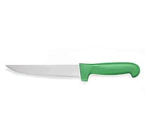Slagterkniv, HACCP, Grøn, Rustfrit stål, 16 cm