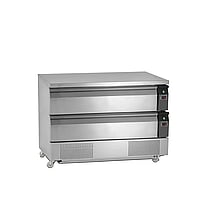 UD2-3 Rustfrit Stål Køl/Frys Enhed med 60kg Kapacitet pr. Skuffe