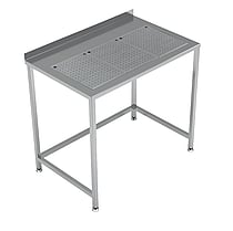 Combisteel – ARBEJDSBORD MED INTEGRERET DRÆNBÅS 1000X650