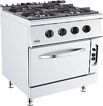 Combisteel – BASE 700 GASKOMFUR 4 BR. MED GASOVN