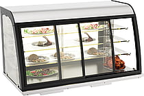 Combisteel – DROP-IN OPVARMET DISPLAY 155L SKYDEDØRE