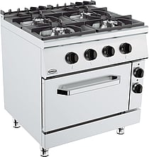 Combisteel – BASE 900 GASKOMFUR 4 BL. MED ELEKTRISK OVN
