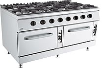 Combisteel – BASE 900 GASKOMFUR 8 BR. MED GASKOVEN