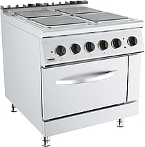 Combisteel – BASE 900 ELEKTRISK KOGEPLADE 4 PL. EL. Ovn
