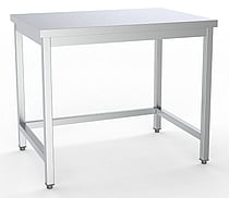 Combisteel – 600 ARBEJDSBORD ÅBEN RAMME FLADPAKKET 1000
