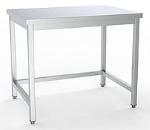 Combisteel – 600 ARBEJDSBORD ÅBEN RAMME FLADPAKKET 1200