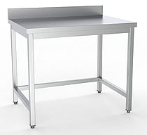 Combisteel – 600 ARBEJDSBORD ÅBEN RAMME OPSTAND FLADPAKKET 1200