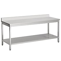 Combisteel – 600 ARBEJDSBORD NEDERSTE HYLDE KANTLISTE FLAD PAKKE 1800