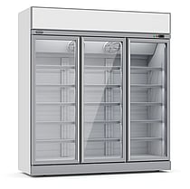 Combisteel – KØLESKAB 3 GLASDØRE INS-1530R