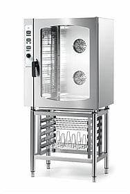 Combisteel – GIORIK KONVEKTIONSOVN, GAS  895X768X965MM. (LXBXH), KAP. 10X 1/1 GN  TEMP. +50/+280°C, 0,9 + 19 KW,  230 VOLT, 160 KG