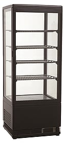 Combisteel – KOLD DISPLAY 98L SORT