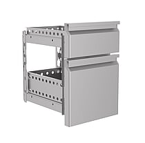 Combisteel – SKUFFESÆT 2/3 MONOBLOCK MED SOFTLUKNING
