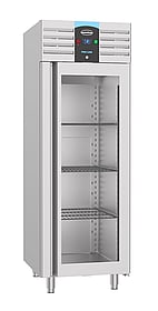 Combisteel – KØLESKAB SS GLASDØR MONOBLOCK 700 LTR