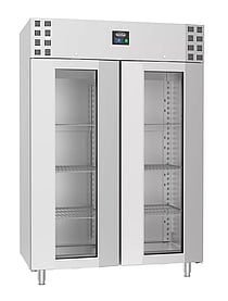 Combisteel – KØLESKAB SS GLASDØR MONOBLOK 1400 LTR