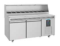 Combisteel – PIZZABORD 2 DØRE 9x 1/3GN BEHOLDER