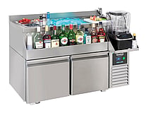 Combisteel – KØLIBENK 2 DØRE MED COCKTAIL BAR STATION