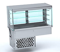 Combisteel – DROP-IN KUBISK KØLEDISPLAY – LUKKET 4/1