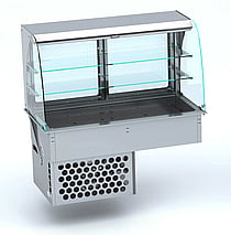 Combisteel – INDBYGGET BUET KØLEDISPLAY – RULLE-OP 5/1