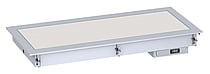 Combisteel – DROP-IN OPVARMET KERAMISK TOP 3/1 – HVID