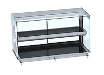 Combisteel – DROP-IN KUBISK OPVARMET KERAMISK DISPLAY – SORT 3/1