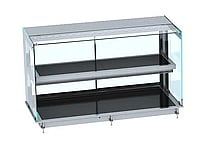 Combisteel – DROP-IN CUBIC OPVARMET KERAMISK DISPLAY – SORT 4/1