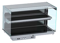 Combisteel – DROP-IN KUBISK OPVARMET KERAMISK DISPLAY VÆGMODEL – SORT 5/1