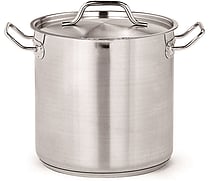 Combisteel – DYB STOR GRYDE HØJ SS + LÅG ø20 6,3L