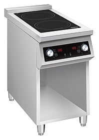 Combisteel – INDUKTIONSKOMFUR MED 2 KOGEZONER KUN EGNET TIL INDUKTIONSGRYDER