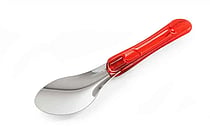 isske i rustfrit stål med tritan håndtag, rød, 260mm