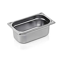 GN-kantine, Serie76, CrNi, 4L, H150mm, 1/4GN