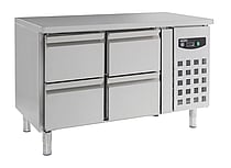 Combisteel – 700 KØLET BORD MED 4 SKUFFER