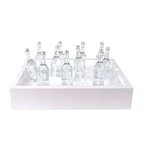Crushed Ice Hvidt display 1/1GN, 63x42cm H15cm.
