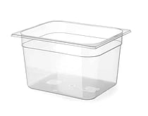 GN 1/2 Polypropylen Beholder, Profi Line, 6,5L, Transparent, 325x265x(H)100mm