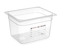 Transparent madopbevaringsbeholder 12,5l – opfylder haccp standarder