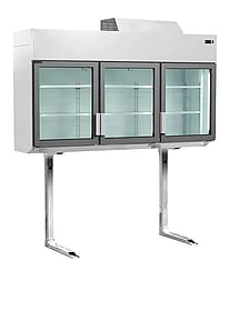 41041 MTF210 Displayfryser/Køler med 628L Kapacitet