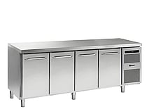 6xGRAM Gastro 07 Kølebord 384L modulopbygget kølebord til professionelle køkkener