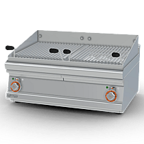 MAGICLOTUS 60 Professionel Elektrisk Grill 9,6 kW Med 2 Rustfri Grillområder – CWT-68ET