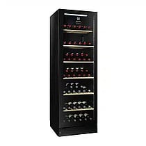 Zanussi VINKØLESKAB 170 FLASKER GLASLÅGE – SORT