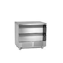 UD2-2 Rustfrit Stål Uni-Drawer med 179L Kapacitet og 240kg Belastning