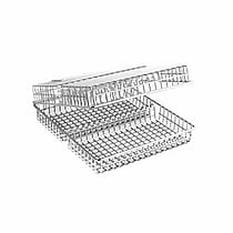 JOSPER Kurv dobbelt, 21 x 21 x 6 cm