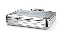 Fremragende chafing dish med glaslåg GN 1/1