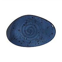 Iris organisk form tallerken, 350x210mm
