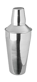3-delt cocktailshaker, Bar up, 0,75L, o90x(H)255mm