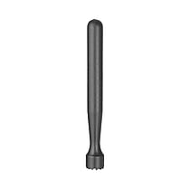 Muddler, Bar op, profileret, stjerneformet, Sort, o34x207mm