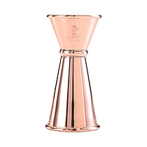20 ml. x 40 ml. Japansk stil jigger, kobber tallerken