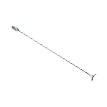 Swizzle Stick, Rustfrit Stål, 340mm