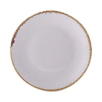 Askegrå flad tallerken, 240mm