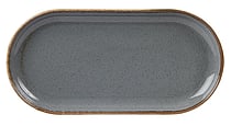 Sten oval skål, 320x200mm