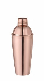 Skomager shaker 3-del, Bar op, Kobber, ø85x(H)240mm